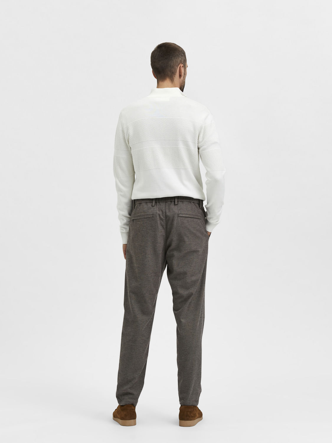 Buy Tan Trousers & Pants for Men by RED TAPE Online | Ajio.com